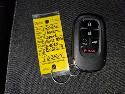 2026 Honda Civic Sport