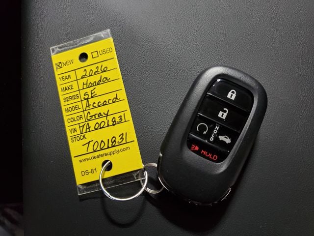 2026 Honda Accord SE