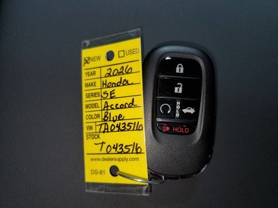 2026 Honda Accord SE