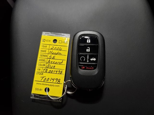 2026 Honda Accord SE