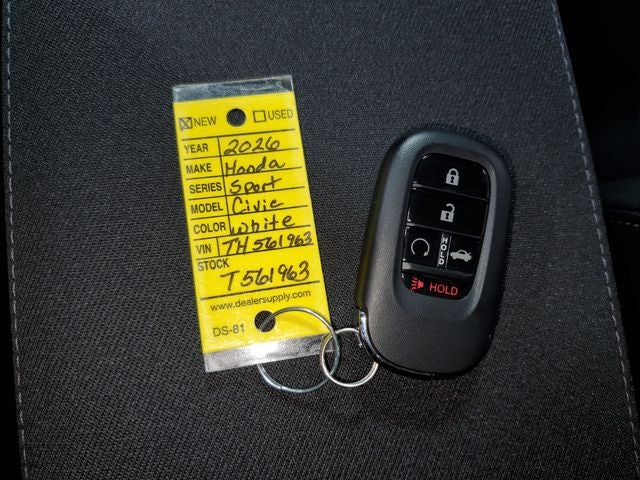 2026 Honda Civic Sport