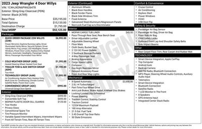 2023 Jeep Wrangler Willys