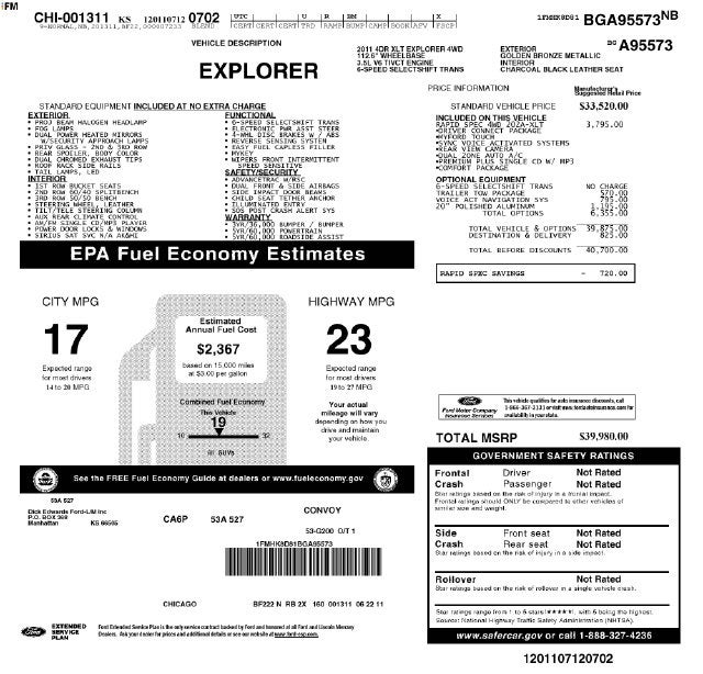 2011 Ford Explorer XLT