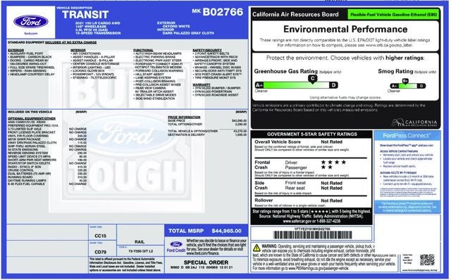 2021 Ford Transit-150 Base