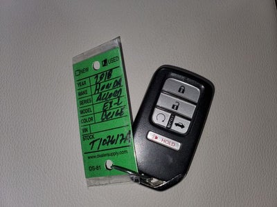 2018 Honda Accord EX-L