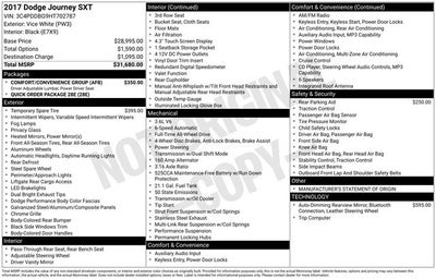 2017 Dodge Journey SXT