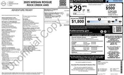 2025 Nissan Rogue Rock Creek AWD