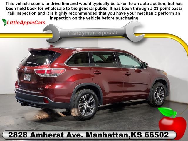 2016 Toyota Highlander XLE V6