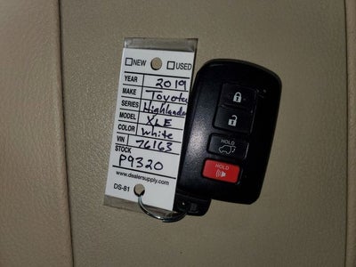 2019 Toyota Highlander XLE