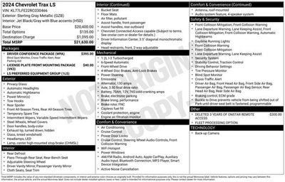 2024 Chevrolet Trax LS