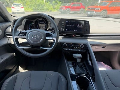 2023 Hyundai Elantra Hybrid Blue